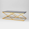 Журнальный стол 120х60 Инсигния стекло Stool Group ECT-026-TG-SK