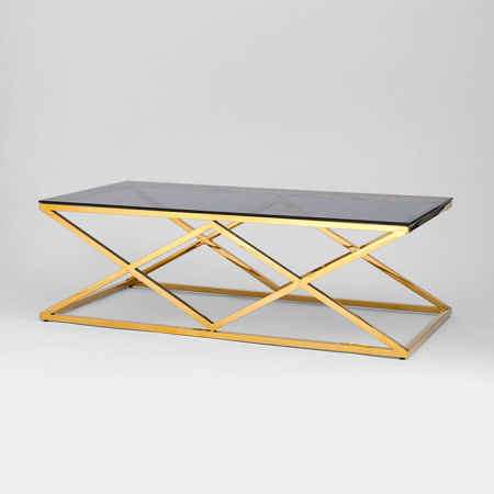 Журнальный стол 120х60 Инсигния стекло Stool Group ECT-026-TG-SK