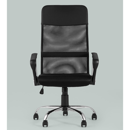 Кресло офисное TopChairs Benefit чёрный Stool Group D-200 black