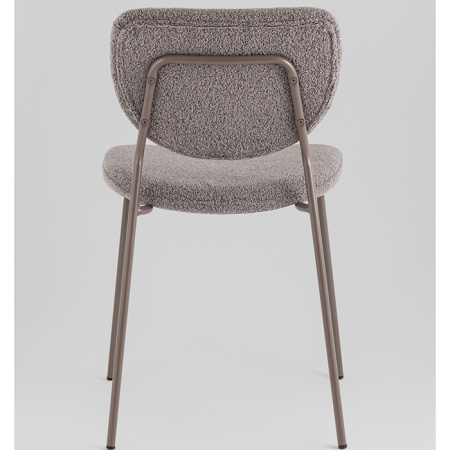 Стул Gigi тёмно-серый букле Stool Group DRC-9155-B URL426-11 Light Brown