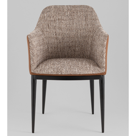 Стул Itan NC коричневый с экокожей Stool Group DC1122 997-7+ PU8161s