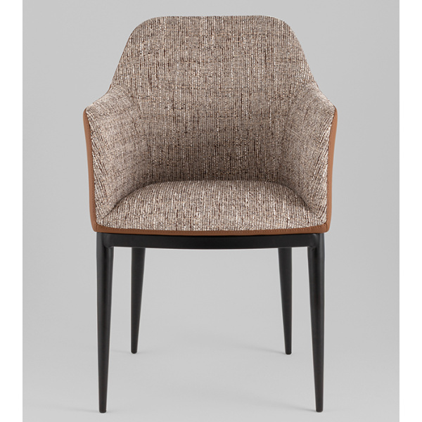 Стул Itan NC коричневый с экокожей Stool Group DC1122 997-7+ PU8161s