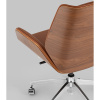 Кресло офисное TopChairs Crown коричневый Stool Group A312-A 8383-14 walnut back