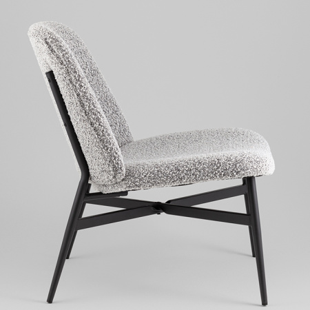 Кресло-лаунж Ease серый Stool Group DM5052 BMG2635-19 Grey