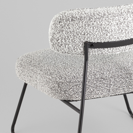 Кресло-лаунж Kate серый Stool Group CQ-2020 - BMG2635-19