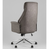 Кресло офисное TopChairs Neoma серый экокожа Stool Group YF-0515 FH-62 grey retro
