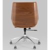 Кресло офисное TopChairs Crown коричневый Stool Group A312-A 8383-14 walnut back