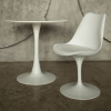 Стол круглый Tulip D80 белый Stool Group T004-1
