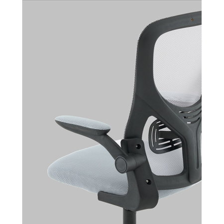 Кресло офисное TopChairs Core серый Stool Group OUE-2504 grey