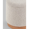 Пуф с ящиком Холли S букле бежевый Stool Group 21B810BCB-M BCB-2