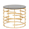 Журнальный столик Инфлюэнс D60 стекло Stool Group EET-181-TG