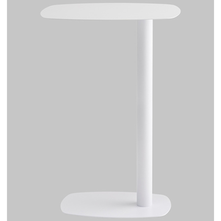 Журнальный столик Eanna L металл белый Stool Group MT-190L DB-021