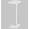 Журнальный столик Eanna L металл белый Stool Group MT-190L DB-021