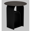 Журнальный столик Arwel металл чёрный Stool Group MT-140 DB-001