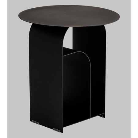 Журнальный столик Arwel металл чёрный Stool Group MT-140 DB-001