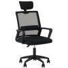 Кресло офисное TopChairs Element чёрный Stool Group OUE-2505 black