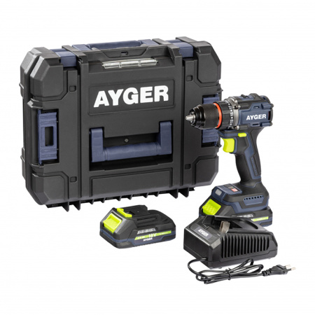 Шуруповерт аккумуляторный Ayger AP20BL2-70