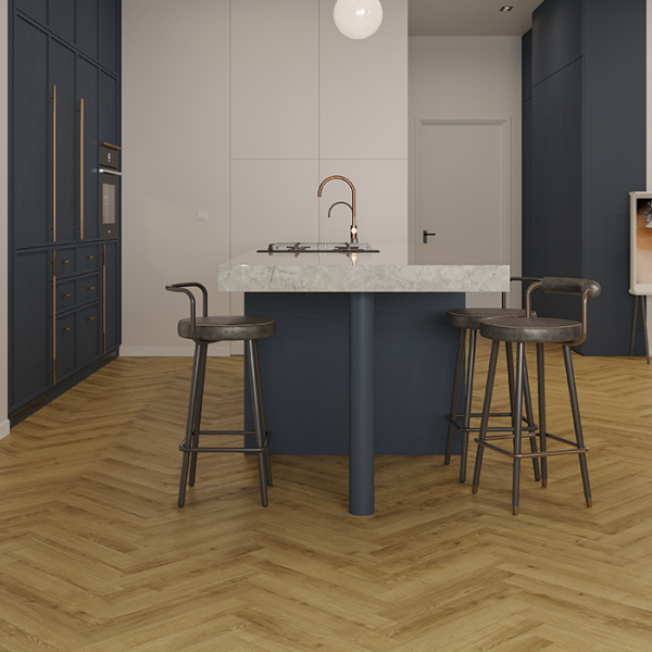 Ламинат Дуб Фанэн Herringbone Elegant 10 Norland LF306-17
