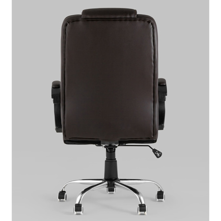 Кресло офисное TopChairs Atlant New коричневый Stool Group D-430 brown