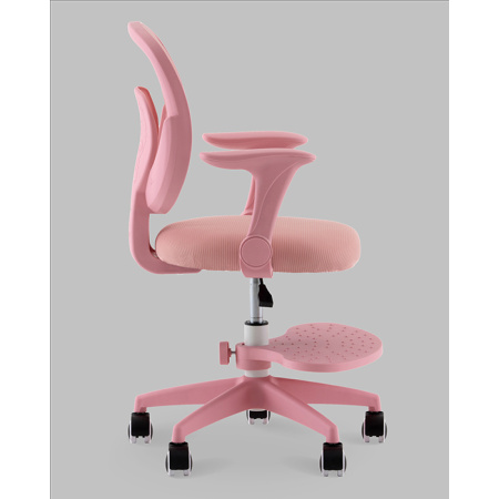 Кресло компьютерное TopChairs Mila розовый Stool Group OUE-2541 pink
