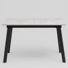 Стол Batu New 120-160 D80 Ароза светлая подстолье черное Stool Group AV 1209/1-1200/800-U701-9005