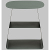 Журнальный столик Leyre металл зелёный Stool Group MT-123S DB-022