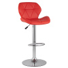 Стул барный Бон красный Stool Group BC-053 red