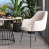 Кресло Floret белый Stool Group DR-20170C-A VTRUBY-1