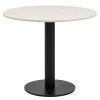 Стол круглый Фризбин D90 Ледяной камень основание черное Stool Group AV 1324-900-K385CB-9005