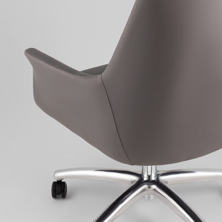 Кресло офисное TopChairs Viking New серое Stool Group A334 920958