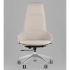 Кресло офисное TopChairs Soulo бежевый/серый Stool Group A308 8371-12/1