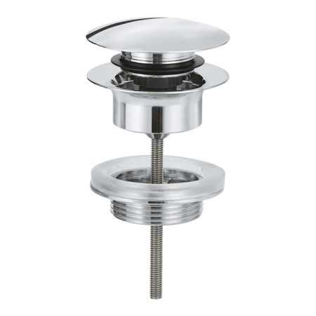 Донный клапан нажимной с переливом Grohe 65807000