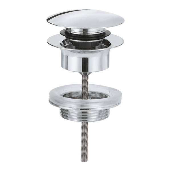 Донный клапан нажимной с переливом Grohe 65807000