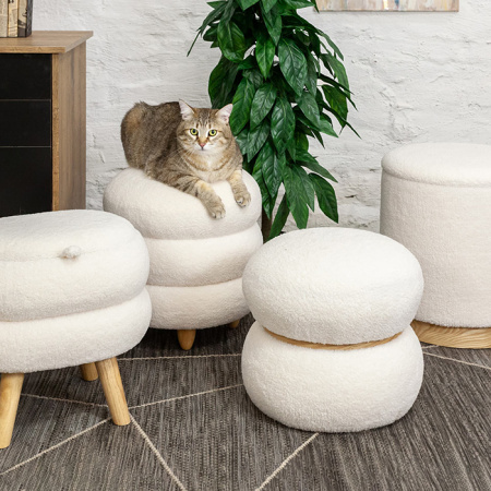 Пуф с ящиком Холли L Stool Group 21B810SJ-3B-HY-3