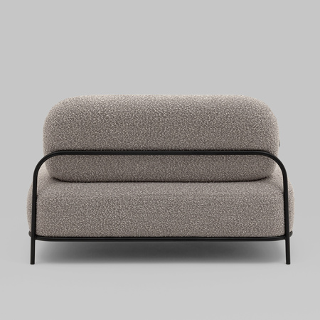 Диван Стоун букле серо-бежевый Stool Group vd-dv-stone-tr-beige