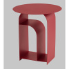 Журнальный столик Arwel металл бордовый Stool Group MT-140 DB-032