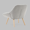 Кресло Олби Страйпс светло-серый Stool Group QH-2805K 263-6 light grey