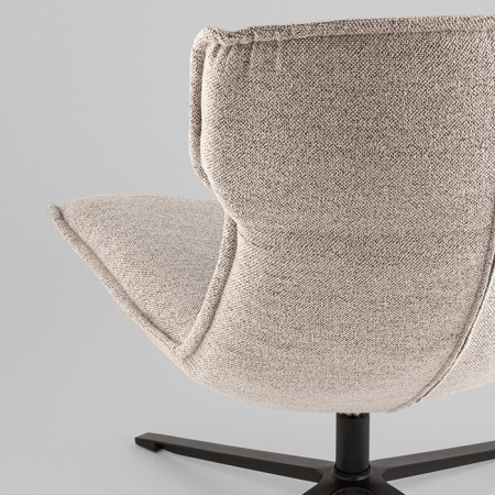 Кресло лаунж Sway светло-серый Stool Group DM7638P MONZA 60 L.GREY