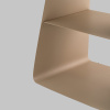 Журнальный столик Leyre металл бежевый Stool Group MT-123S DB-003
