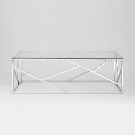 Журнальный стол 120х60 Арт Деко стекло Stool Group ECT-015