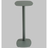Журнальный столик Eanna L металл зелёный Stool Group MT-190L DB-022