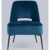 Кресло-лаунж Бостон велюр синий Stool Group vd-boston-b29