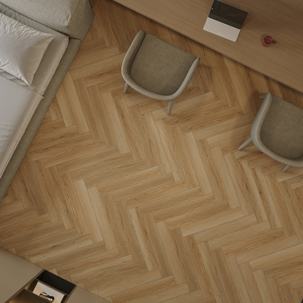Ламинат Дуб Босна Herringbone Elegant 10 Norland LF306-39