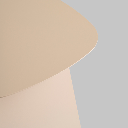 Журнальный столик Leyre металл бежевый Stool Group MT-123S DB-003