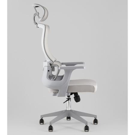 Кресло офисное TopChairs Vantage серый Stool Group WH-978AG grey