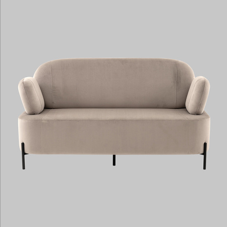 Диван Кэнди велюр светло-серый Stool Group vd-dv-candy-b25
