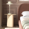 Журнальный столик Yvaine металл бежевый Stool Group MT-104-1 DB-003