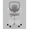 Кресло компьютерное TopChairs Mila серый Stool Group OUE-2541 grey