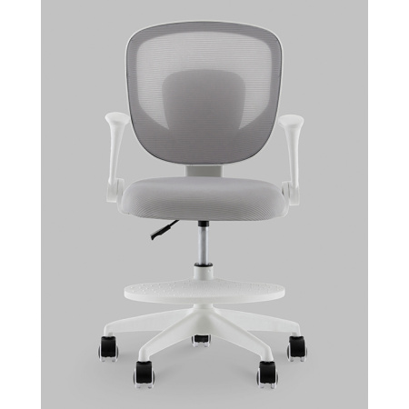 Кресло компьютерное TopChairs Mila серый Stool Group OUE-2541 grey