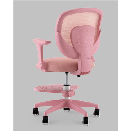 Кресло компьютерное TopChairs Mila розовый Stool Group OUE-2541 pink